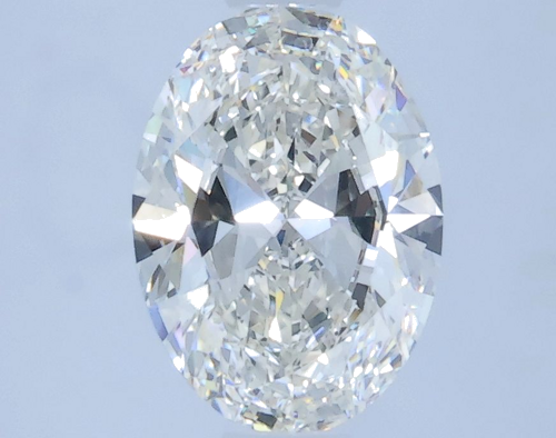 0.9 carat H-VS1 Natūralus Oval Deimantas (1)