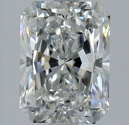 1.6 carat G-VS2 Natūralus Radiant Deimantas (1)
