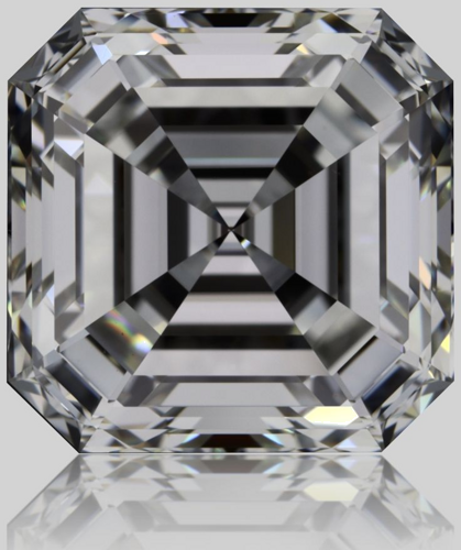3.03 carat H-VS1 Natūralus Asscher Deimantas (1)