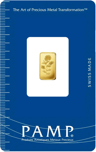 2,5 g Investicinio aukso luitas Rose PAMP (1)
