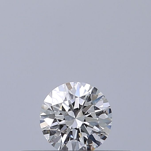 0.19 carat E-VVS1 Excellent cut Natūralus Round Deimantas (1)