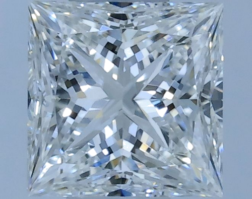 0.31 carat E-VVS1 Natūralus Princess Deimantas (1)