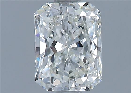 1.01 carat J-VS2 Natūralus Radiant Deimantas (1)
