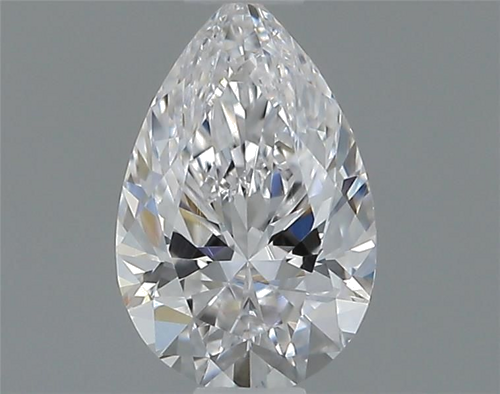 0.31 carat D-VVS1 Natūralus Pear Deimantas (1)