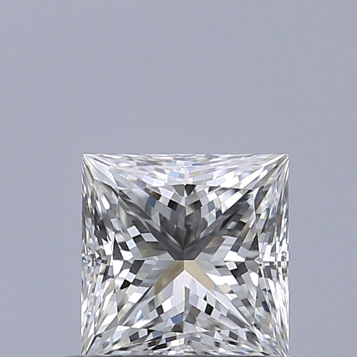 0.57 carat F-VVS1 Natūralus Princess Deimantas (1)