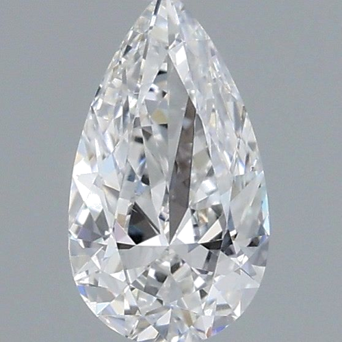 0.3 carat E-VS2 Natūralus Pear Deimantas (1)