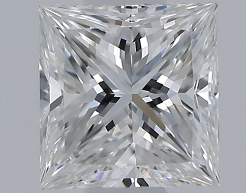 0.33 carat G-VVS1 Natūralus Princess Deimantas (1)