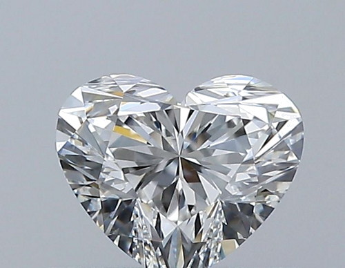 0.38 carat G-VVS2 Natūralus Heart Deimantas (1)