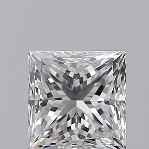 1.01 carat E-SI1 Natūralus Princess Deimantas (1)