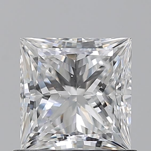 0.9 carat E-SI1 Natūralus Princess Deimantas (1)
