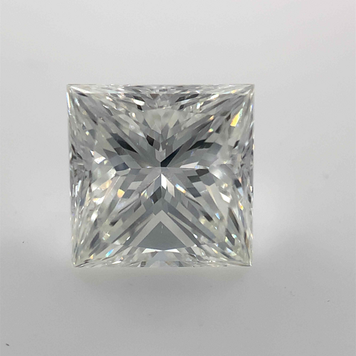 3.08 carat I-VS2 Natūralus Princess Deimantas (1)