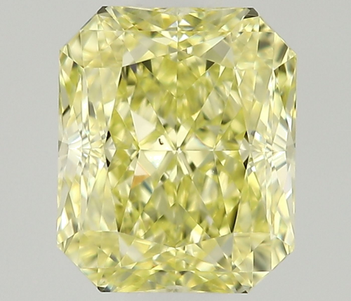 0.58 carat Fancy Yellow-VS2 Natūralus Radiant Deimantas (1)