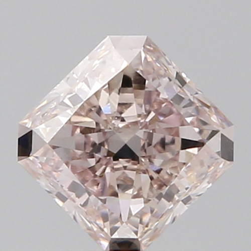 0.53 carat Fancy Light Pinkish Brown-SI1 Natūralus Radiant Deimantas (1)