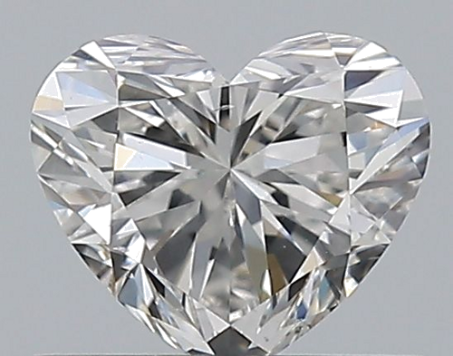 0.59 carat G-SI1 Natūralus Heart Deimantas (1)