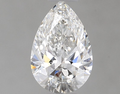 0.5 carat F-VS1 Natūralus Pear Deimantas (1)