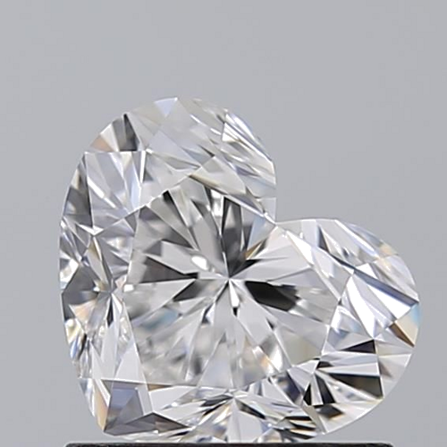 1.01 carat E-VS1 Natūralus Heart Deimantas (1)