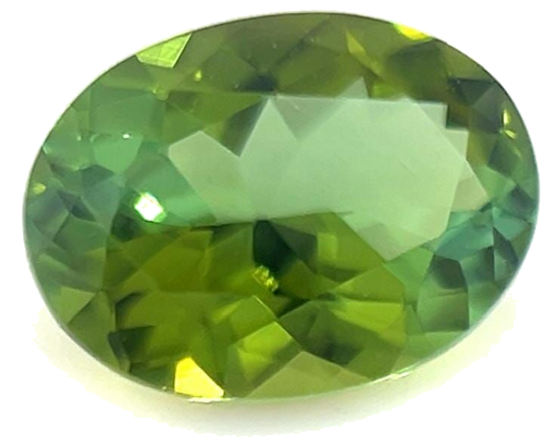0.66 carat GREEN Oval Tourmaline (1)