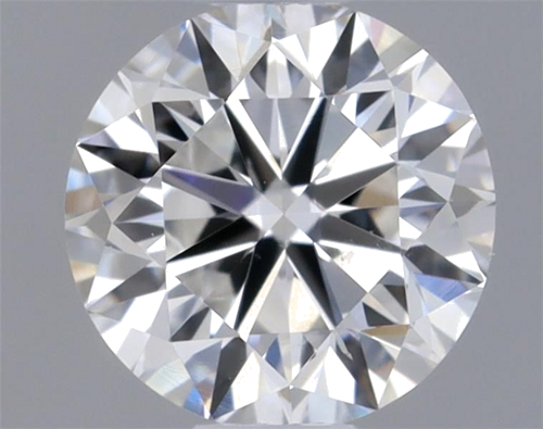 0.4 carat F-SI1 Very Good cut Natūralus Round Deimantas (1)