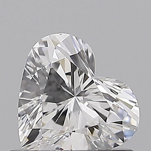0.6 carat E-VS2 Natūralus Heart Deimantas (1)