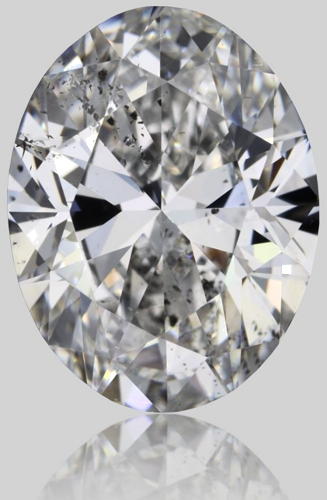2.0 carat E-SI2 Natūralus Oval Deimantas (1)