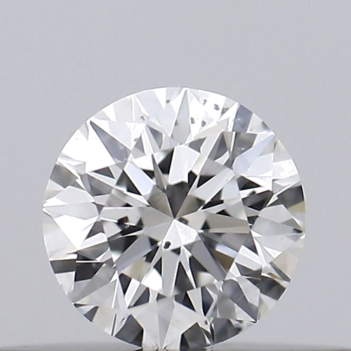 0.19 carat G-SI2 Excellent cut Natūralus Round Deimantas (1)