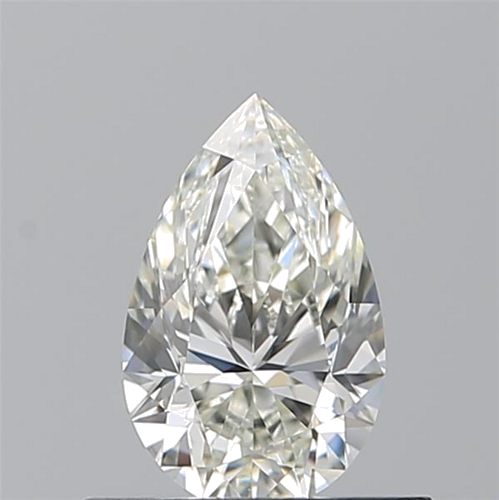 0.53 carat J-VVS1 Natūralus Pear Deimantas (1)