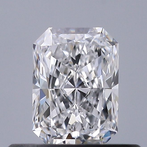 0.43 carat D-VS1 Natūralus Radiant Deimantas (1)