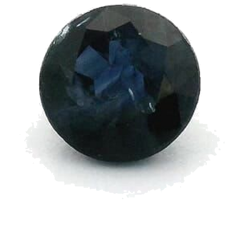0.62 carat BLUE Round Safyras (1)