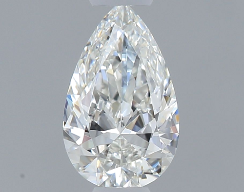 0.3 carat G-VS1 Natūralus Pear Deimantas (1)