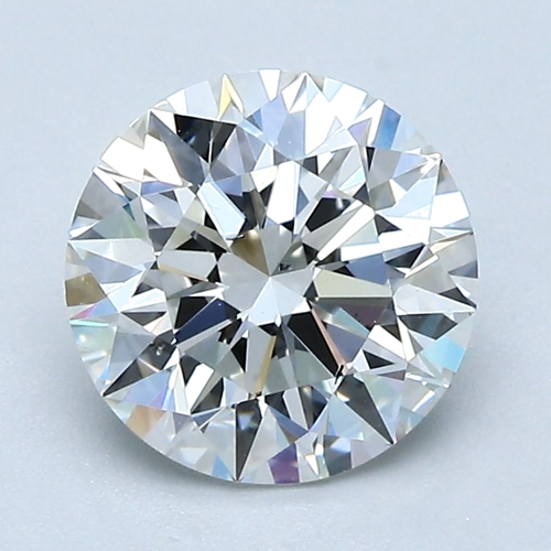 1.9 carat G-SI1 Excellent cut Natūralus Round Deimantas (1)