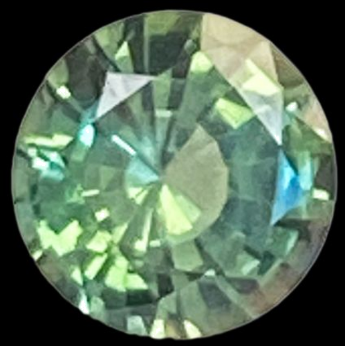 0.42 carat GREEN Round Safyras (1)