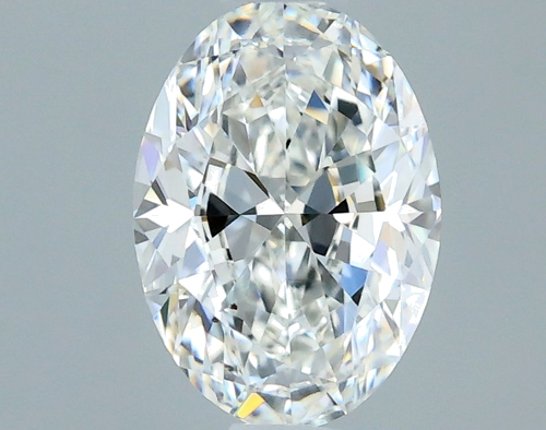 0.5 carat G-VS2 Natūralus Oval Deimantas (1)