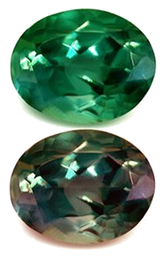0.5 carat GREEN Oval Alexandrite (1)