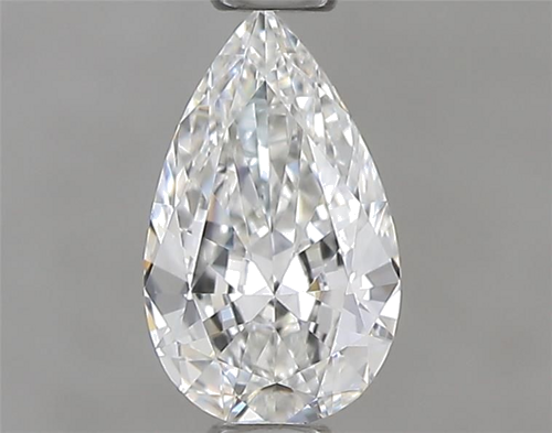 0.4 carat E-VS1 Natūralus Pear Deimantas (1)