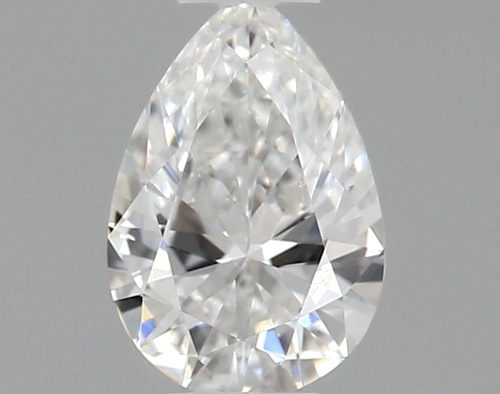 0.23 carat E-VVS2 Natūralus Pear Deimantas (1)