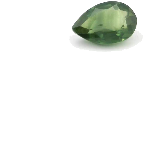 0.54 carat GREEN Pear Safyras (1)