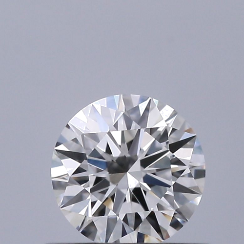 0.42 carat F-VVS1 Excellent cut Natūralus Round Deimantas (1)