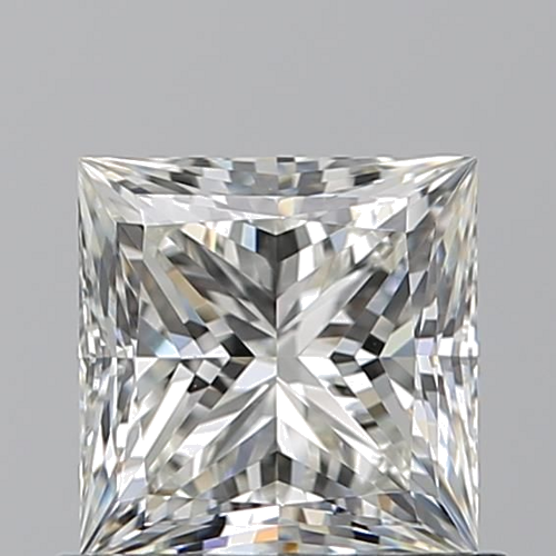 0.91 carat I-VVS2 Natūralus Princess Deimantas (1)