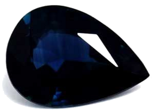 0.66 carat BLUE Pear Safyras (1)