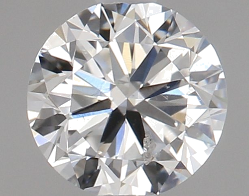 0.5 carat G-SI2 GD cut Natūralus Round Deimantas (1)