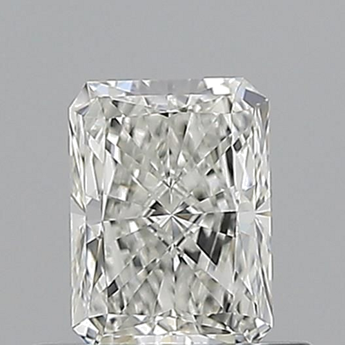 0.54 carat H-VVS1 Natūralus Radiant Deimantas (1)