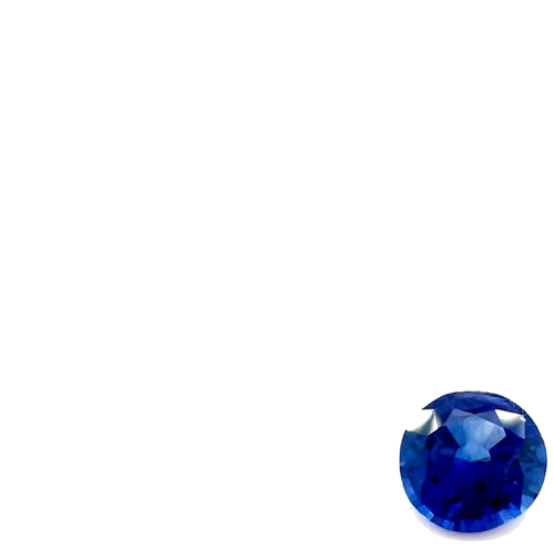 0.39 carat BLUE Round Safyras (1)