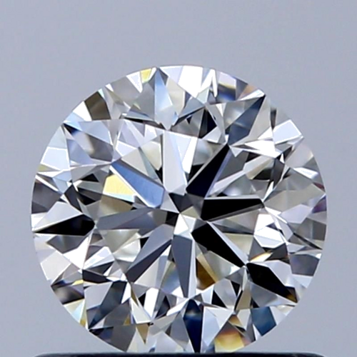 0.7 carat F-VVS2 Very Good cut Natūralus Round Deimantas (1)