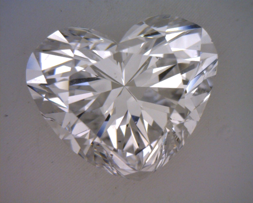 1.7 carat D-VS2 Natūralus Heart Deimantas (1)