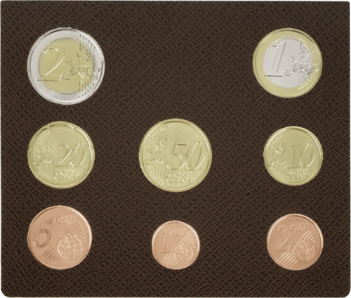 2022 Vatikānas BU eiro monētu komplekts (2)