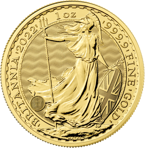 1 oz Britannia 2022 Great Britain .9999 gold coin (1)
