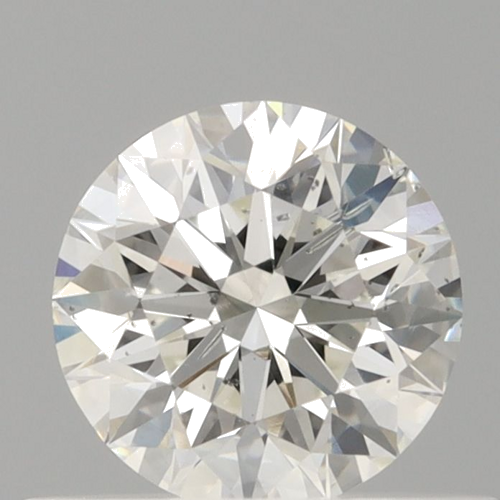 0.5 carat G-SI2 Excellent cut Natūralus Round Deimantas (1)