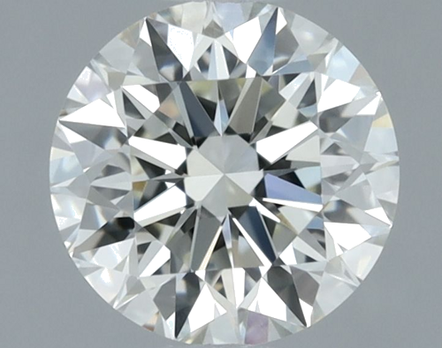 0.53 carat K-VVS1 Excellent cut Natūralus Round Deimantas (1)
