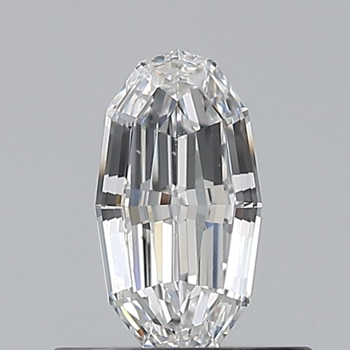 0.5 carat E-VS2 Natūralus Oval Deimantas (1)