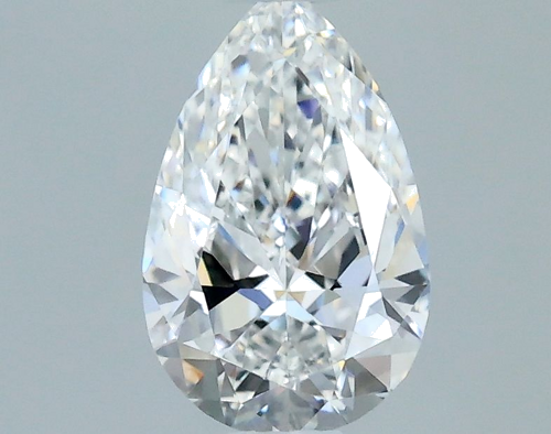 0.5 carat E-VS1 Natūralus Pear Deimantas (1)